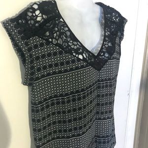 Dressy Lace V-neck Top